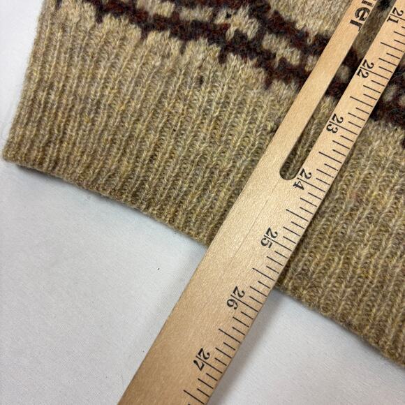 Vintage Pendleton Lobo Wool Fair Isle Sweater Women's Medium Cottage - Picture 6 of 10